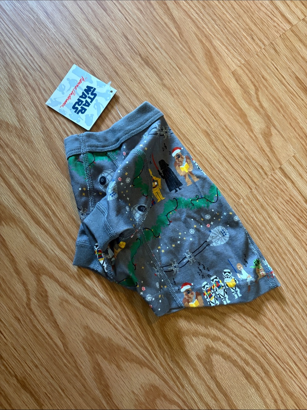 NWT Hanna Andersson Dog Christmas Star Wars PJs Size XS